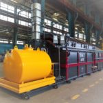 Stationary high capacity animal waste incinerator