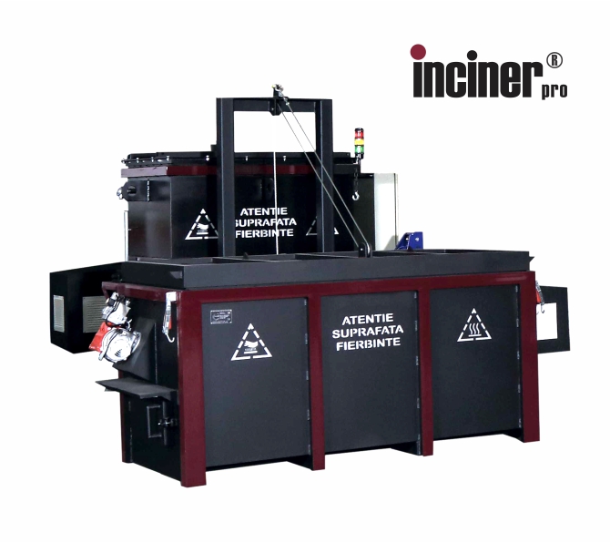 Animal waste incinerator IncinerPro i850 (poultry, slaughterhouse)