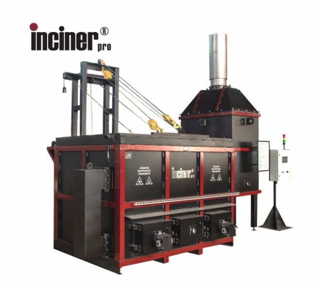 IncinerPro i2000 waste incinerator abattoir cattle horse pig